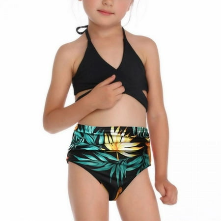 Mother and Daughter Bathing Suits Push Up Halter Bandage Bikini Tops High Waisted Swimwear Family Matching Swimsuit Set
Mother and Daughter Bathing Suits Push Up Halter Bandage Bikini Tops High Waisted Swimwear Family Matching Swimsuit Set