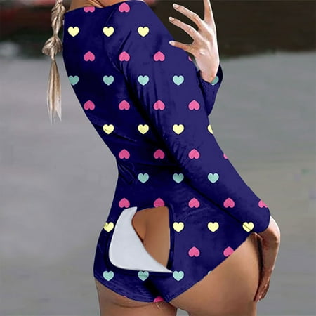 KEVCHE Women s Printed Functional Button Flip Adult V-Neck Long Sleeve Pajamas
KEVCHE Women s Printed Functional Button Flip Adult V-Neck Long Sleeve Pajamas