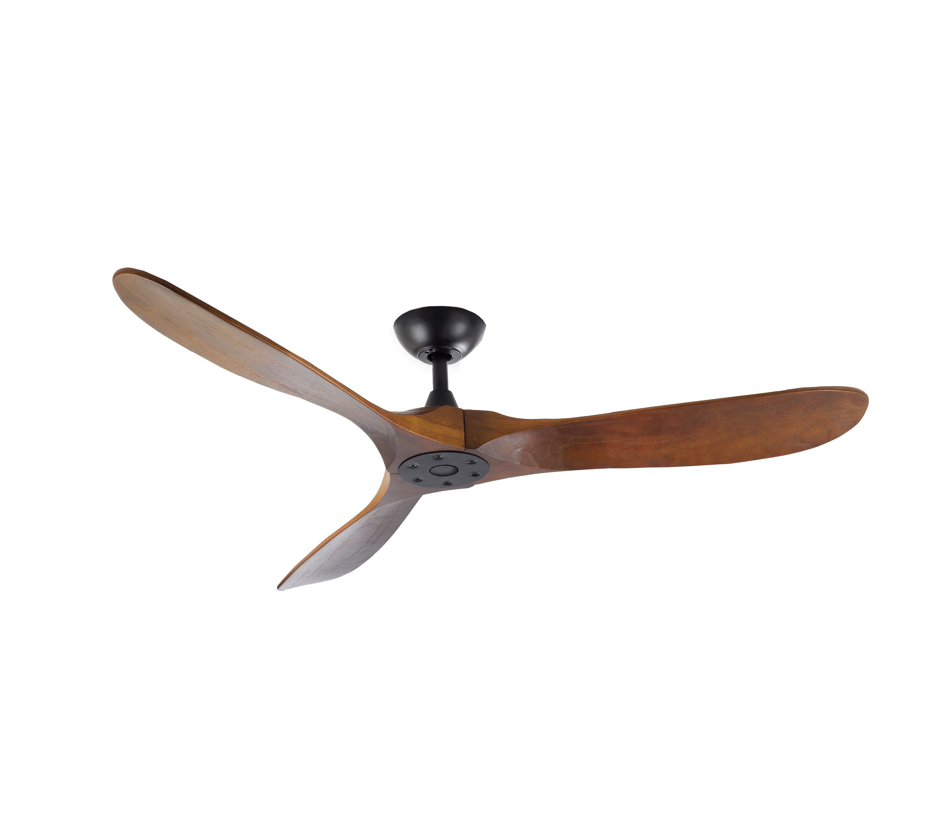 Indoor Outdoor Ceiling Fan Vintage Rustic Propeller Wood Indoor