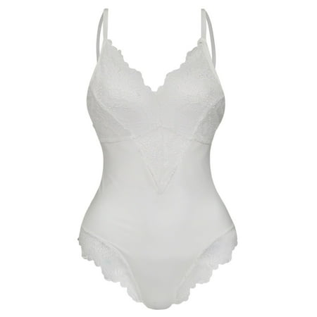 RPVAT Women s Lingerie Bodysuit Lace Mesh See Through Spaghetti Strap Teddy Lingerie
RPVAT Women s Lingerie Bodysuit Lace Mesh See Through Spaghetti Strap Teddy Lingerie