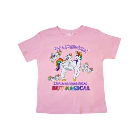 Inktastic I m a Pegasister Like a Normal Sister but Magical Gift Toddler Boy or Toddler Girl T-Shirt
Inktastic I m a Pegasister Like a Normal Sister but Magical Gift Toddler Boy or Toddler Girl T-Shirt