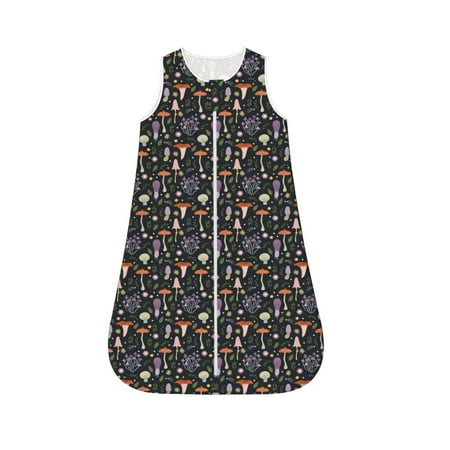Fotbe Mushroom Pattern Sleep Sack - Baby Wearable Blanket with Zipper Extra Soft Cotton Sleeveless Sleeping Bag for Infants-Large
Fotbe Mushroom Pattern Sleep Sack - Baby Wearable Blanket with Zipper Extra Soft Cotton Sleeveless Sleeping Bag for Infants-Large