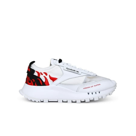 VISION OF SUPER Sneaker In Misto Pelle Bianca