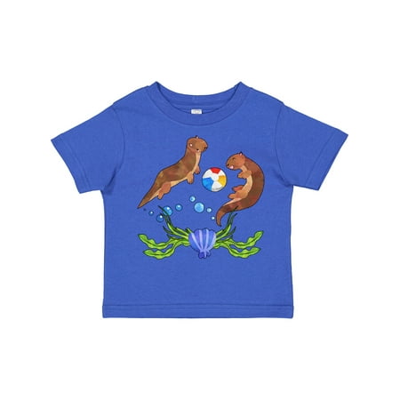 Inktastic Cute Otters Playing with Beach Ball Gift Toddler Boy or Toddler Girl T-Shirt
Inktastic Cute Otters Playing with Beach Ball Gift Toddler Boy or Toddler Girl T-Shirt