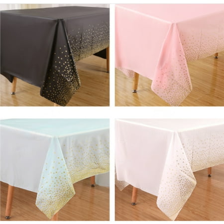 Disposable Gold Dot Tablecloth Rectangle Decorations Table Covers For Graduation Birthday Cocktail Party Anniversary Event 137cmx273cm
Disposable Gold Dot Tablecloth Rectangle Decorations Table Covers For Graduation Birthday Cocktail Party Anniversary Event 137cmx273cm