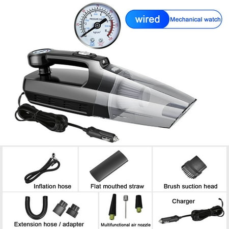 Kehuoyezai Portable Handheld Car Vacuum Cleaner Inflator Compact And Large Suction Mini Vacuum Cleaner Inflator Wired Mechanical
Kehuoyezai Portable Handheld Car Vacuum Cleaner Inflator Compact And Large Suction Mini Vacuum Cleaner Inflator Wired Mechanical