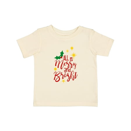Inktastic Christmas All is Merry and Bright Yellow Stars and Holly Gift Baby Boy or Baby Girl T-Shirt
Inktastic Christmas All is Merry and Bright Yellow Stars and Holly Gift Baby Boy or Baby Girl T-Shirt