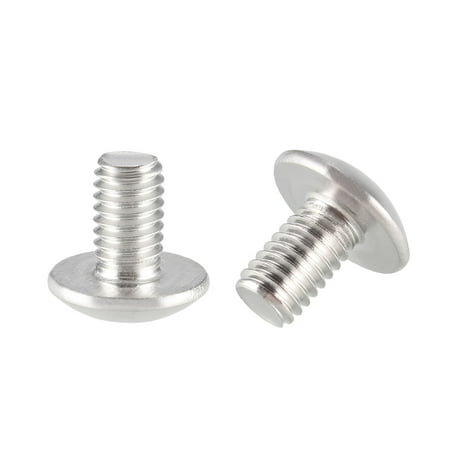 Machine Screws M6x10mm Phillips Screw 304 Stainless Steel Fasteners Bolts 20 Pcs