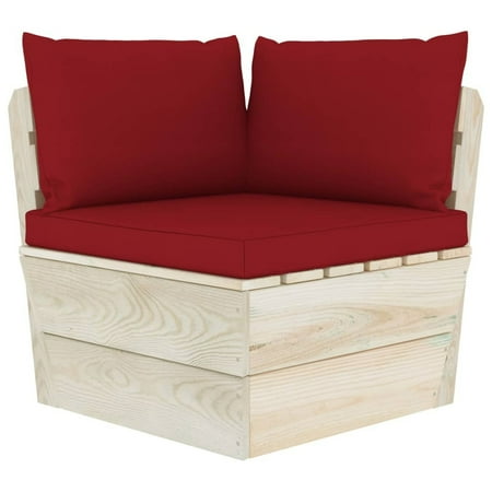 ametoys Pallet Sofa Cushions 3 pcs Red Fabric