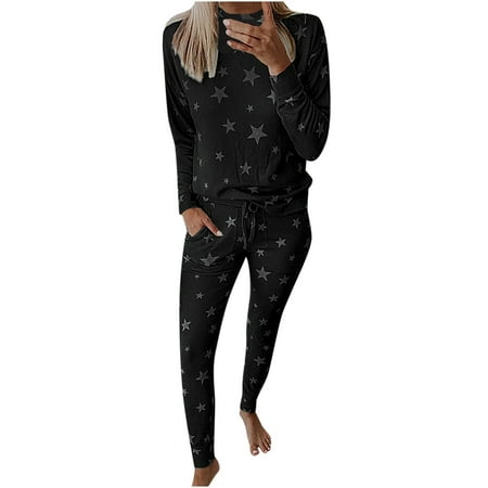 Women s Lounge Sets Pajamas Set 2 Piece Long Sleeve Tops and Drawstring Sweatpants Workout Outfits Sets Tracksuits
Women s Lounge Sets Pajamas Set 2 Piece Long Sleeve Tops and Drawstring Sweatpants Workout Outfits Sets Tracksuits