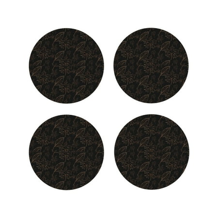 Junzan Autumn Leaves1 Print Coasters for Drinks - Leather Coasters Set of 4 for Coffee Table for Housewarming/Kitchen/Bar/Decor-Round Shape
Junzan Autumn Leaves1 Print Coasters for Drinks - Leather Coasters Set of 4 for Coffee Table for Housewarming/Kitchen/Bar/Decor-Round Shape