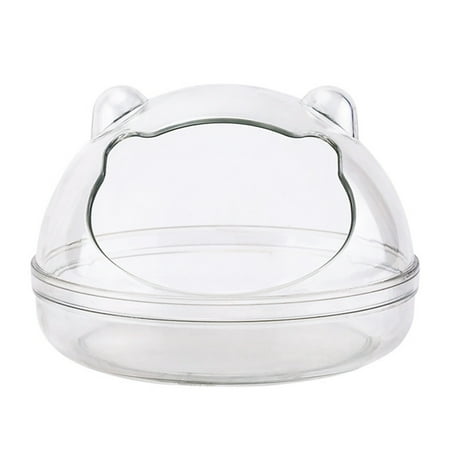 Hamster Sand Bathroom Durable Plastic Sand Bath Container Sand Box Transparent Bathing Sand Bowl for Young Squirrels
Hamster Sand Bathroom Durable Plastic Sand Bath Container Sand Box Transparent Bathing Sand Bowl for Young Squirrels