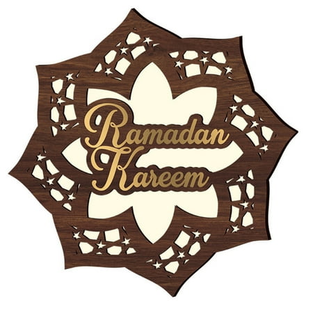 Eid Mubarak Ramadan Wooden Signs Ramadan LED Moon Star Plaque Hanging Pendant for Bar Bedroom Home Decor MZ201
Eid Mubarak Ramadan Wooden Signs Ramadan LED Moon Star Plaque Hanging Pendant for Bar Bedroom Home Decor MZ201