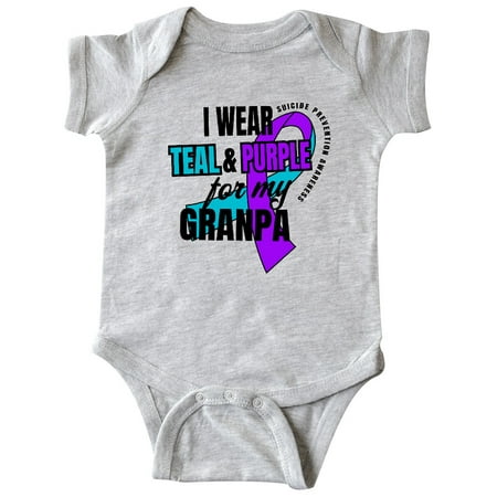 Inktastic Suicide Prevention I Wear Teal and Purple for My Granpa Gift Baby Boy or Baby Girl Bodysuit
Inktastic Suicide Prevention I Wear Teal and Purple for My Granpa Gift Baby Boy or Baby Girl Bodysuit