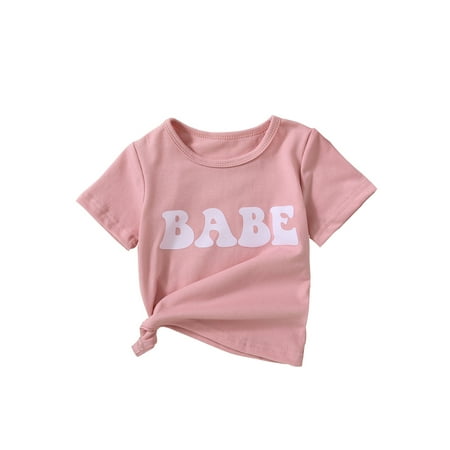 Ma&Baby Toddler Kids Baby Girls Summer Short Sleeve T-Shirts Letter Print Basic Shirts Casual Tee Blouse Tops
Ma&Baby Toddler Kids Baby Girls Summer Short Sleeve T-Shirts Letter Print Basic Shirts Casual Tee Blouse Tops