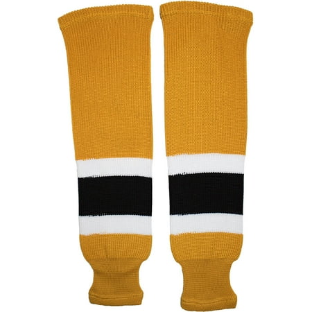 Boston Knit Hockey Socks (Gold)