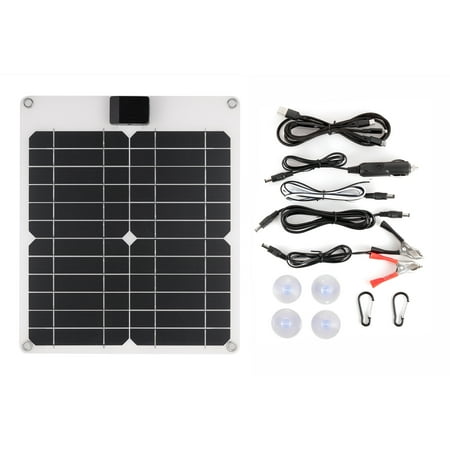 Carevas Charging plate USB DC Chain Panel Car Battery Car Battery USB Solar Panel Portable Waterproof Power HUIOP Battery Maintainer Output Portable Waterproof 15W 5V/12V Solar Car Boat RV Laptop Kit
Carevas Charging plate USB DC Chain Panel Car Battery Car Battery USB Solar Panel Portable Waterproof Power HUIOP Battery Maintainer Output Portable Waterproof 15W 5V/12V Solar Car Boat RV Laptop Kit