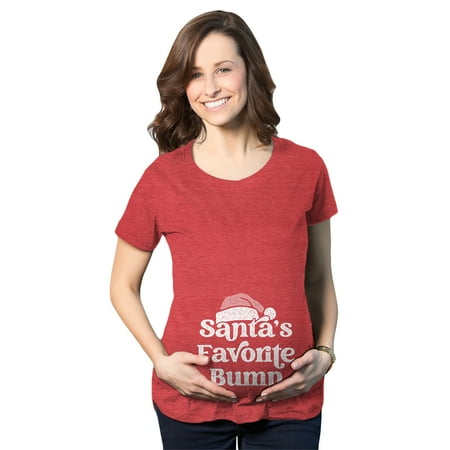 Maternity Santa s Favorite Bump Pregnancy Tshirt Funny Christmas Party Baby Announcement Tee
Maternity Santa s Favorite Bump Pregnancy Tshirt Funny Christmas Party Baby Announcement Tee