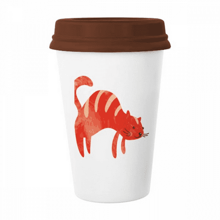 Red Sling Fat Cat Animal Watercolor Mug Coffee Drinking Glass Pottery Cerac Cup Lid
Red Sling Fat Cat Animal Watercolor Mug Coffee Drinking Glass Pottery Cerac Cup Lid