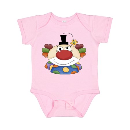 Inktastic Big Clown Face Gift Baby Boy or Baby Girl Bodysuit