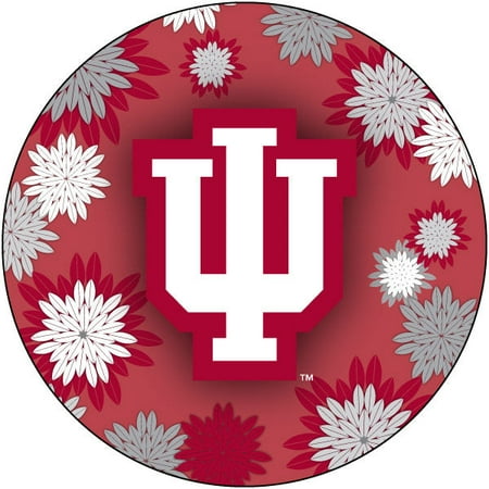 R and R Imports 4 Inch Round Floral Magnet