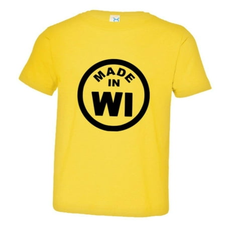 PleaseMeTees™ Toddler From Born Made In Wisconsin WI Logo Label HQ Tee
PleaseMeTees™ Toddler From Born Made In Wisconsin WI Logo Label HQ Tee