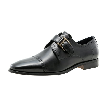Jump Newyork Mcarthy Black Fashionable Light Weight Leather Upper Square Cap-toe Single Monk Strap Formal Shoes | Oxford Shoes | Dress Shoes for Men 12
Jump Newyork Mcarthy Black Fashionable Light Weight Leather Upper Square Cap-toe Single Monk Strap Formal Shoes | Oxford Shoes | Dress Shoes for Men 12