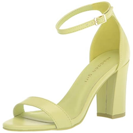 Madden Girl Women s Beella Heeled Sandal Citron Paris 9
