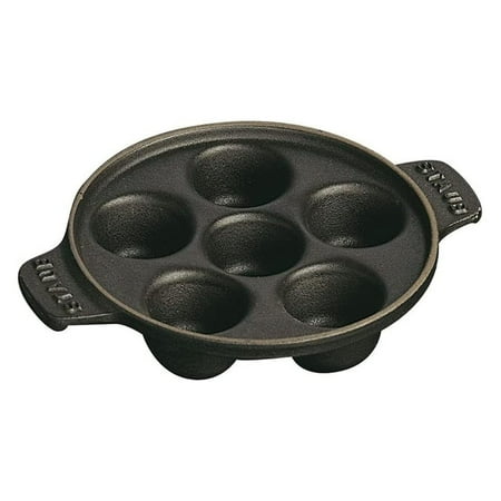 SinYYH Cast Iron 5.75-inch Escargot Dish with 6 holes - Matte Black Made in France
SinYYH Cast Iron 5.75-inch Escargot Dish with 6 holes - Matte Black Made in France