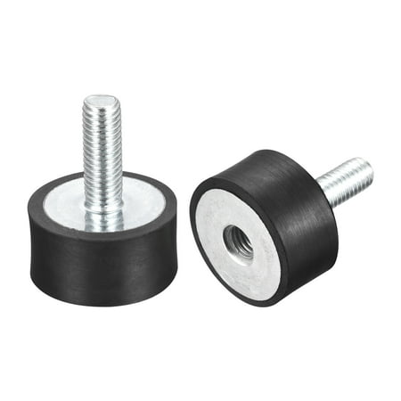 Rubber Mounts 2 Pack M8 Male/Female Vibration Isolator Shock Absorber D30mmxH15mm
Rubber Mounts 2 Pack M8 Male/Female Vibration Isolator Shock Absorber D30mmxH15mm