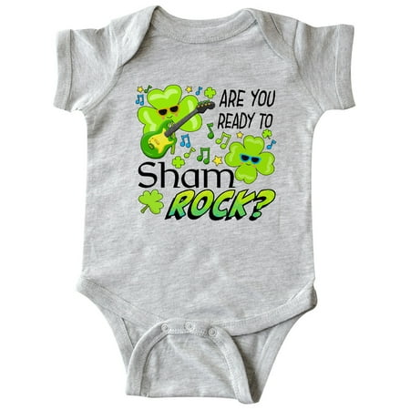 Inktastic Are You Ready to ShamROCK- Fun St. Patrick s Day Gift Baby Boy or Baby Girl Bodysuit
Inktastic Are You Ready to ShamROCK- Fun St. Patrick s Day Gift Baby Boy or Baby Girl Bodysuit