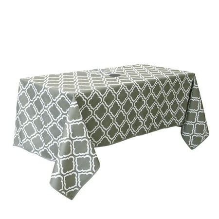 Recatngle Indoor Outdoor Waterproof Tablecloth with Umbrella Hole and Zipper for Patio Garden Party and BBQ 59X83.8 Inch
Recatngle Indoor Outdoor Waterproof Tablecloth with Umbrella Hole and Zipper for Patio Garden Party and BBQ 59X83.8 Inch