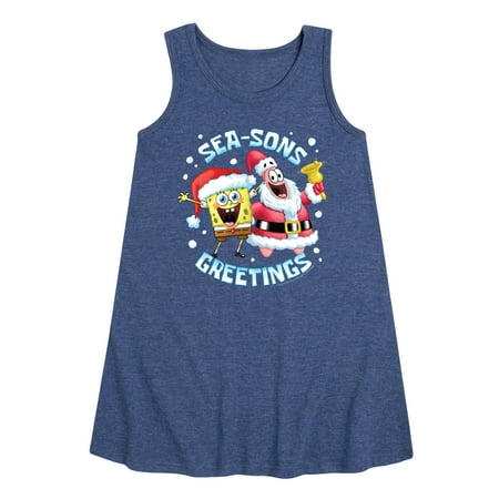 SpongeBob SquarePants - Seasons Greetings - Toddler and Youth Girls A-line Dress
SpongeBob SquarePants - Seasons Greetings - Toddler and Youth Girls A-line Dress