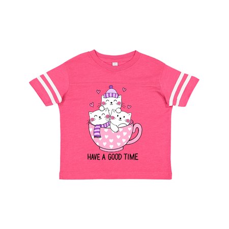 Inktastic Winter Cats in a Pink Teacup with Hearts Gift Toddler Boy or Toddler Girl T-Shirt
Inktastic Winter Cats in a Pink Teacup with Hearts Gift Toddler Boy or Toddler Girl T-Shirt