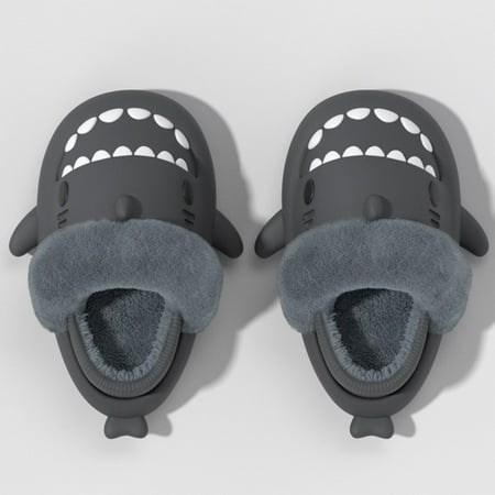 CoCopeanut Winter Plush Shark Slippers For Women Man 2022 Couple Slides Soft Household Cartoon Indoor Antiskid Thick Sole Furry Slippers
CoCopeanut Winter Plush Shark Slippers For Women Man 2022 Couple Slides Soft Household Cartoon Indoor Antiskid Thick Sole Furry Slippers