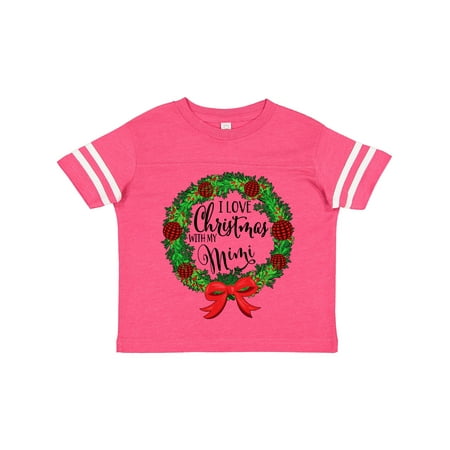Inktastic I Love Christmas with My Mimi Wreath Gift Toddler Boy or Toddler Girl T-Shirt
Inktastic I Love Christmas with My Mimi Wreath Gift Toddler Boy or Toddler Girl T-Shirt