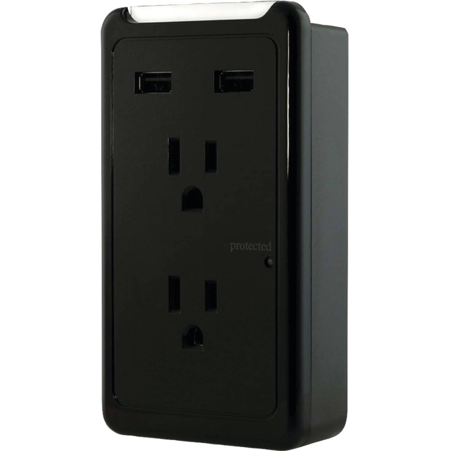 Satechi Aluminum 4Outlet Power Strip with 4 USB Charging Ports