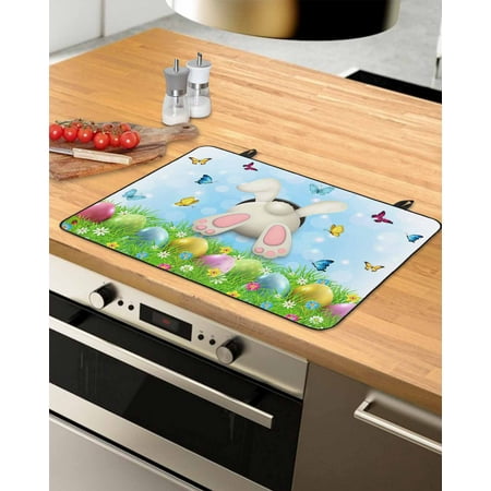 Blue Bunny Tail Easter Stove Top Covers for Electric Stove Heat Insulation Fireproof Glass Cooktop Cover Counter Top Glass Stove Cover for Prevent Scratches 29 x21 Colorful Eggs Spring Floral
Blue Bunny Tail Easter Stove Top Covers for Electric Stove Heat Insulation Fireproof Glass Cooktop Cover Counter Top Glass Stove Cover for Prevent Scratches 29 x21 Colorful Eggs Spring Floral