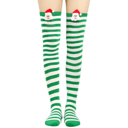Blueek Women Christmas Long Tube Knee Socks Striped Garter Cute Accessories Christmas Party
Blueek Women Christmas Long Tube Knee Socks Striped Garter Cute Accessories Christmas Party