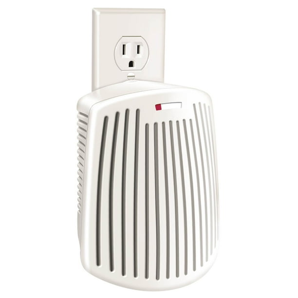 Hamilton Beach TrueAir Plug Mount Odor Eliminator Air Purifier, White, 3.8x8.7x5.9 Inches