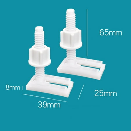 JINGT Toilet Hinge Bolts Replacement Screws Fixing Fitting Kit Repair Tool
JINGT Toilet Hinge Bolts Replacement Screws Fixing Fitting Kit Repair Tool