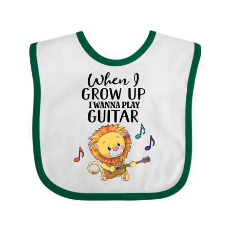 Inktastic Cute Future Guitar Player Childs Music Gift Baby Boy or Baby Girl Bib
Inktastic Cute Future Guitar Player Childs Music Gift Baby Boy or Baby Girl Bib
