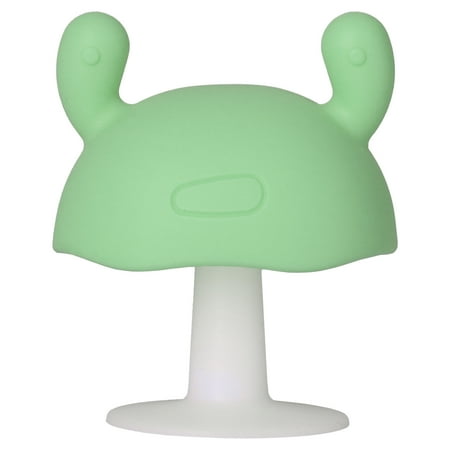 Baby Teething Toy Soft Small Baby For Infant Over 4 Months Green
