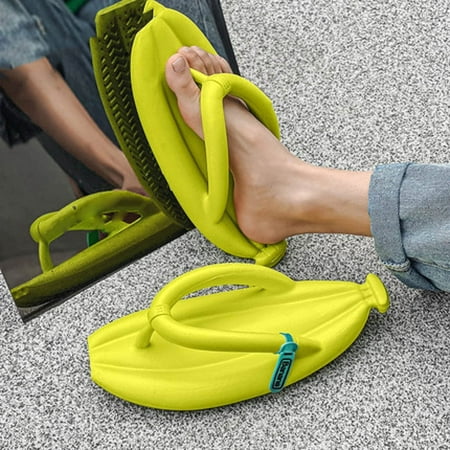 

Funny Banana Beach Slippers Women s Shower Sandal Open Toe Slippers House Slippers Bath Slippers Quick Drying