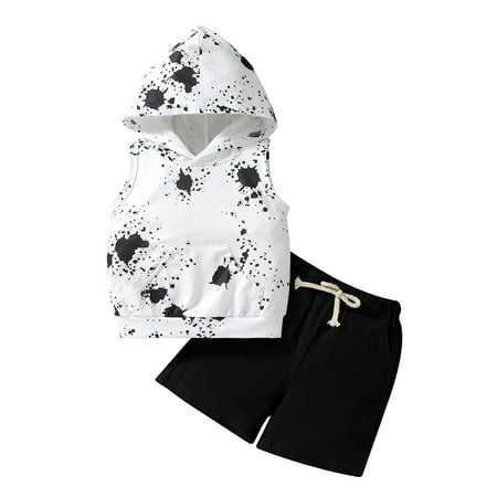 Peyakidsaa Toddler Kids Boys Shorts Set Casual Hooded Tank Tops Vest + Drawstring Short Trousers Outfits
Peyakidsaa Toddler Kids Boys Shorts Set Casual Hooded Tank Tops Vest + Drawstring Short Trousers Outfits