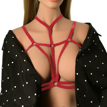 Women Lace Up Bra Black Cutout Stretch Adjustable Lingerie Bra Lady Elastic Band Bra
Women Lace Up Bra Black Cutout Stretch Adjustable Lingerie Bra Lady Elastic Band Bra