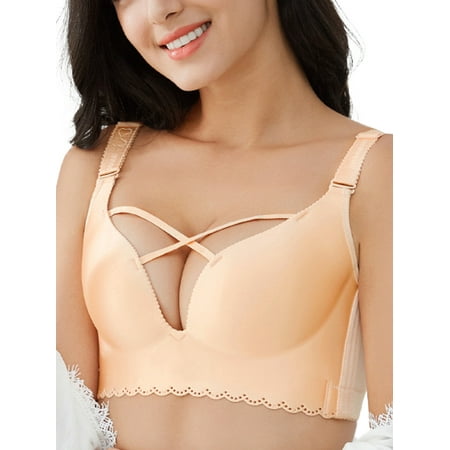 Agnes Orinda Women s Plus Size Bras Wireless Full Coverage Figure Minimizer Wirefree Bra
Agnes Orinda Women s Plus Size Bras Wireless Full Coverage Figure Minimizer Wirefree Bra