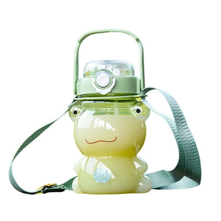 Yesbay 850ML Water Bottle Food Grade Cartoon Shape Adorable Leakproof Dust-proof Transparent Sports Straw Water Bottle with Strap for Kids
Yesbay 850ML Water Bottle Food Grade Cartoon Shape Adorable Leakproof Dust-proof Transparent Sports Straw Water Bottle with Strap for Kids