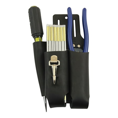 American Tradesman 720BK - 3 Pocket Top Grain Black Leather Lineman s Tool Holder Sheath Pouch…
American Tradesman 720BK - 3 Pocket Top Grain Black Leather Lineman s Tool Holder Sheath Pouch…