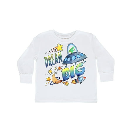 Inktastic Dream Big Cute Space Dinosaur Flying Spaceship Gift Toddler Boy or Toddler Girl Long Sleeve T-Shirt
Inktastic Dream Big Cute Space Dinosaur Flying Spaceship Gift Toddler Boy or Toddler Girl Long Sleeve T-Shirt